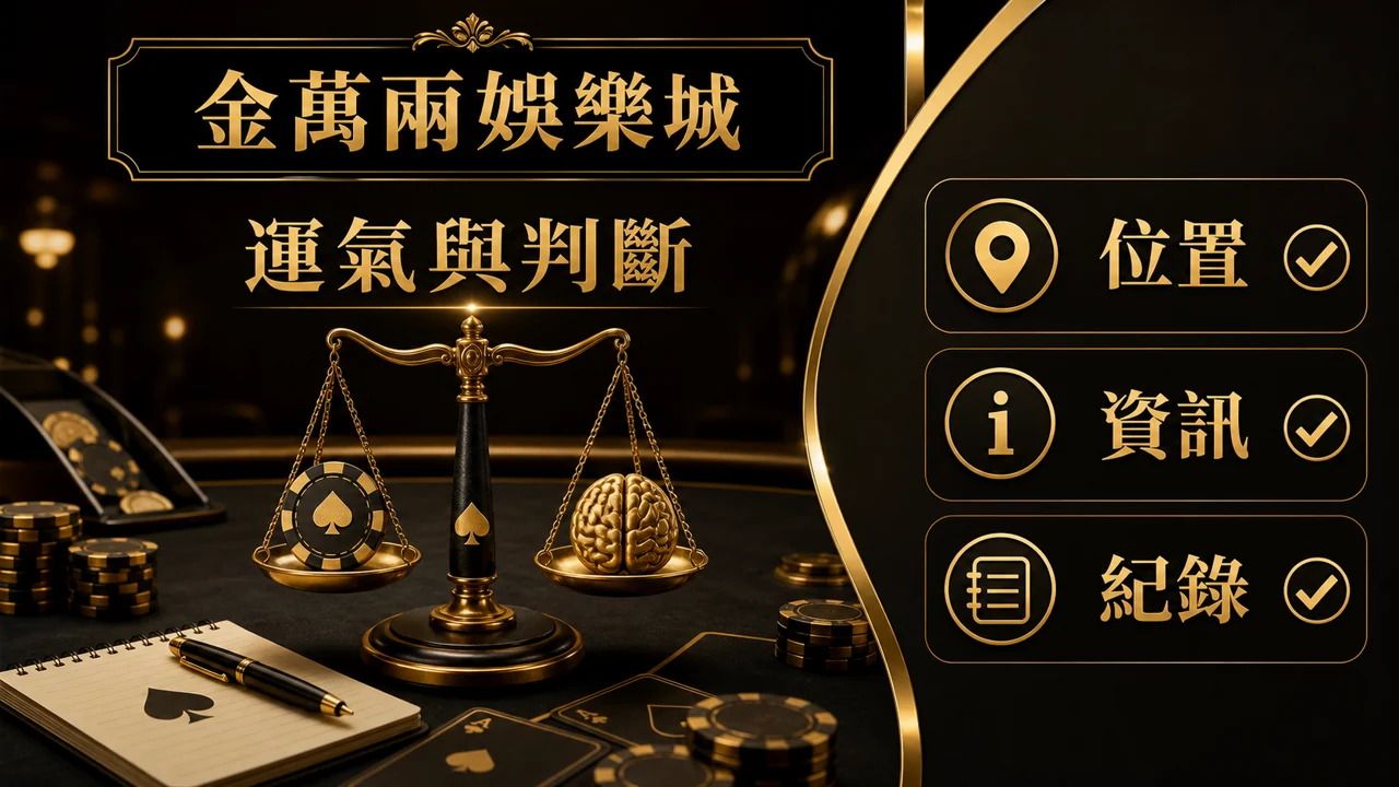 德州撲克只是運氣嗎？新手常見誤解、位置與決策觀念 文內重點圖