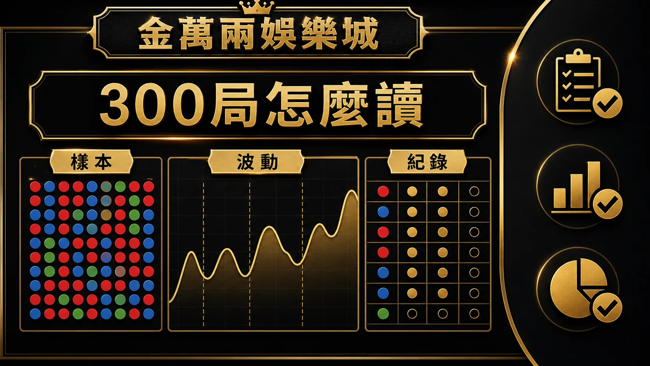 百家樂 300 局實測怎麼讀?樣本限制、策略比較與風險提醒 文內重點圖