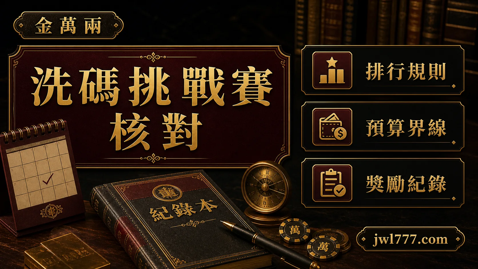 金萬兩 洗碼挑戰賽 玩家檢查重點 2