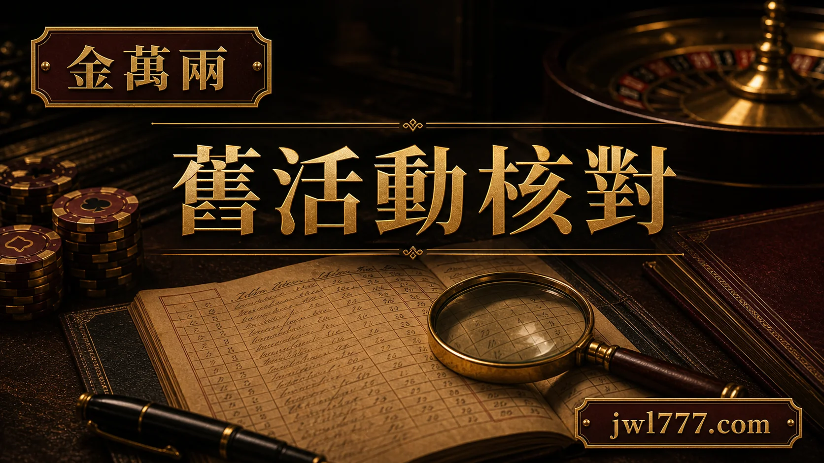 金萬兩舊活動期限條件與保存紀錄核對圖