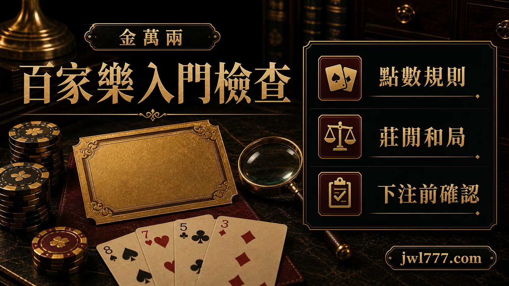 金萬兩百家樂入門點數下注檢查圖