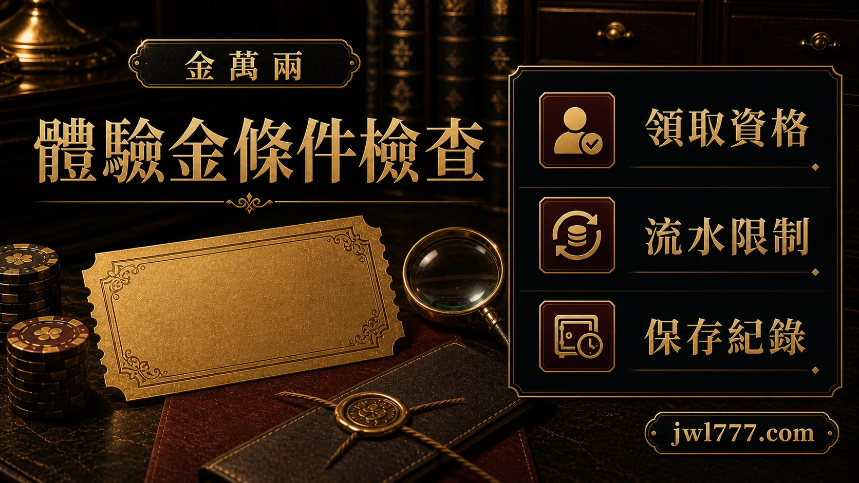 金萬兩體驗金條件檢查圖