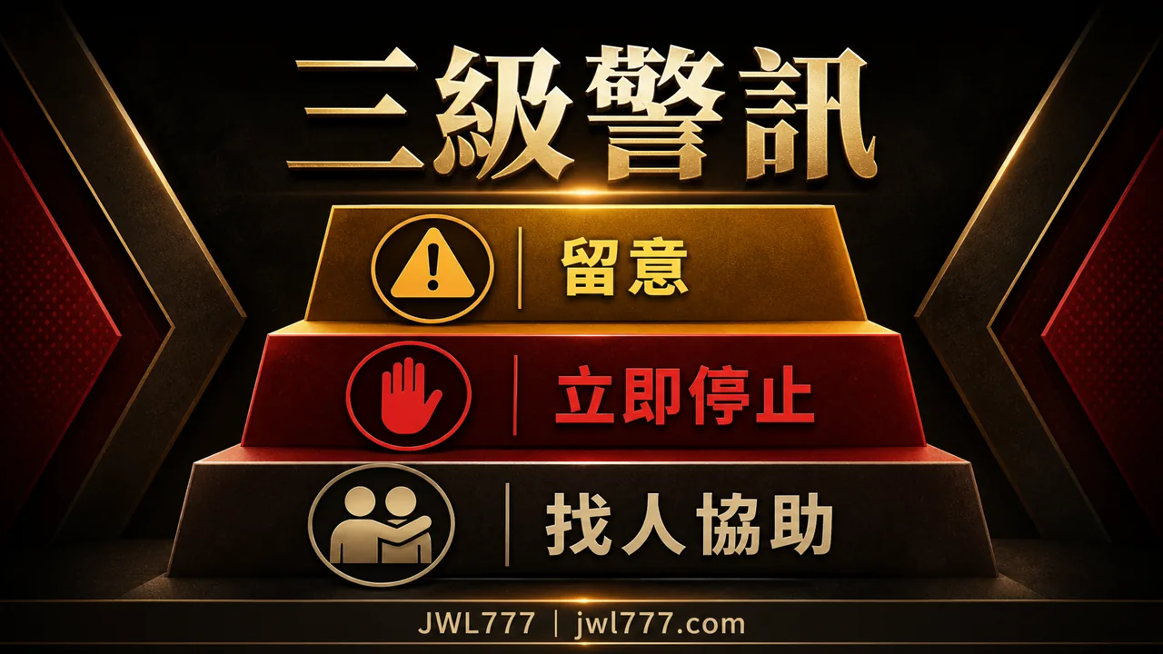 追損、隱瞞、挪用生活費與生活受影響的停止警訊圖