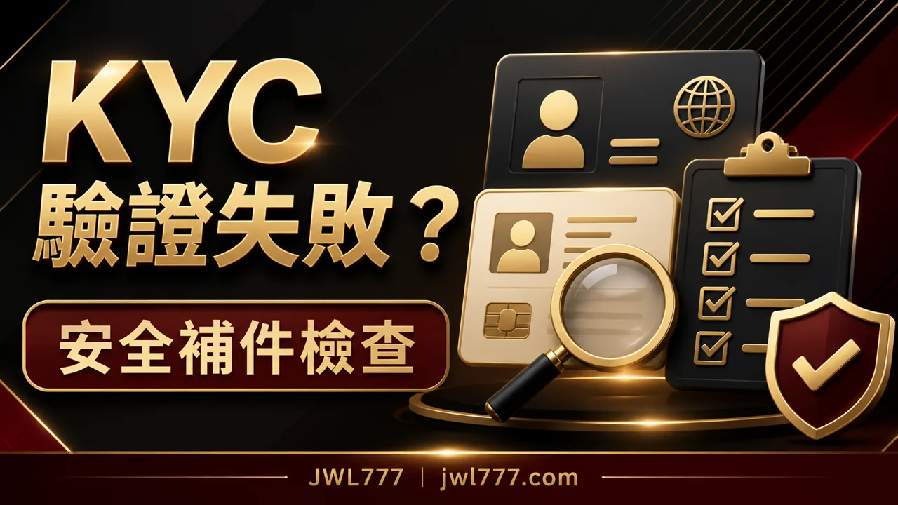 KYC 身分驗證失敗怎麼辦?證件、姓名、有效期限與補件順序