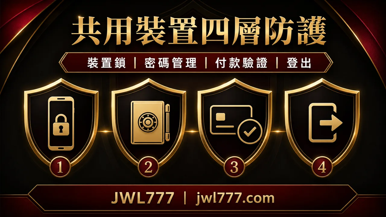 家庭共用手機帳號支付通知三層隔離圖